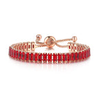 Armband aus farbigem Zirkon, Geburtsstein