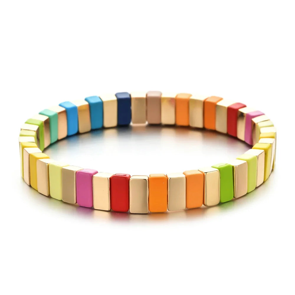 Damenarmband Regenbogen