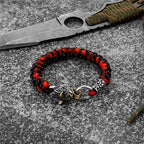 Fenrir Survival Armband - Paracord-Armband Wikinger Wolf 2