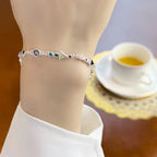 Armband mit farbigen Edelsteinen - Exception®