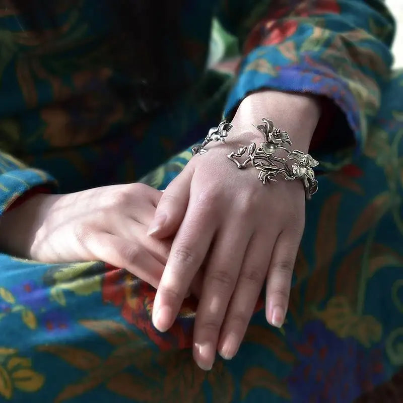 Armband Magnolienblüten