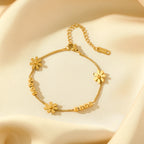 Armband mit Margeritenblumen