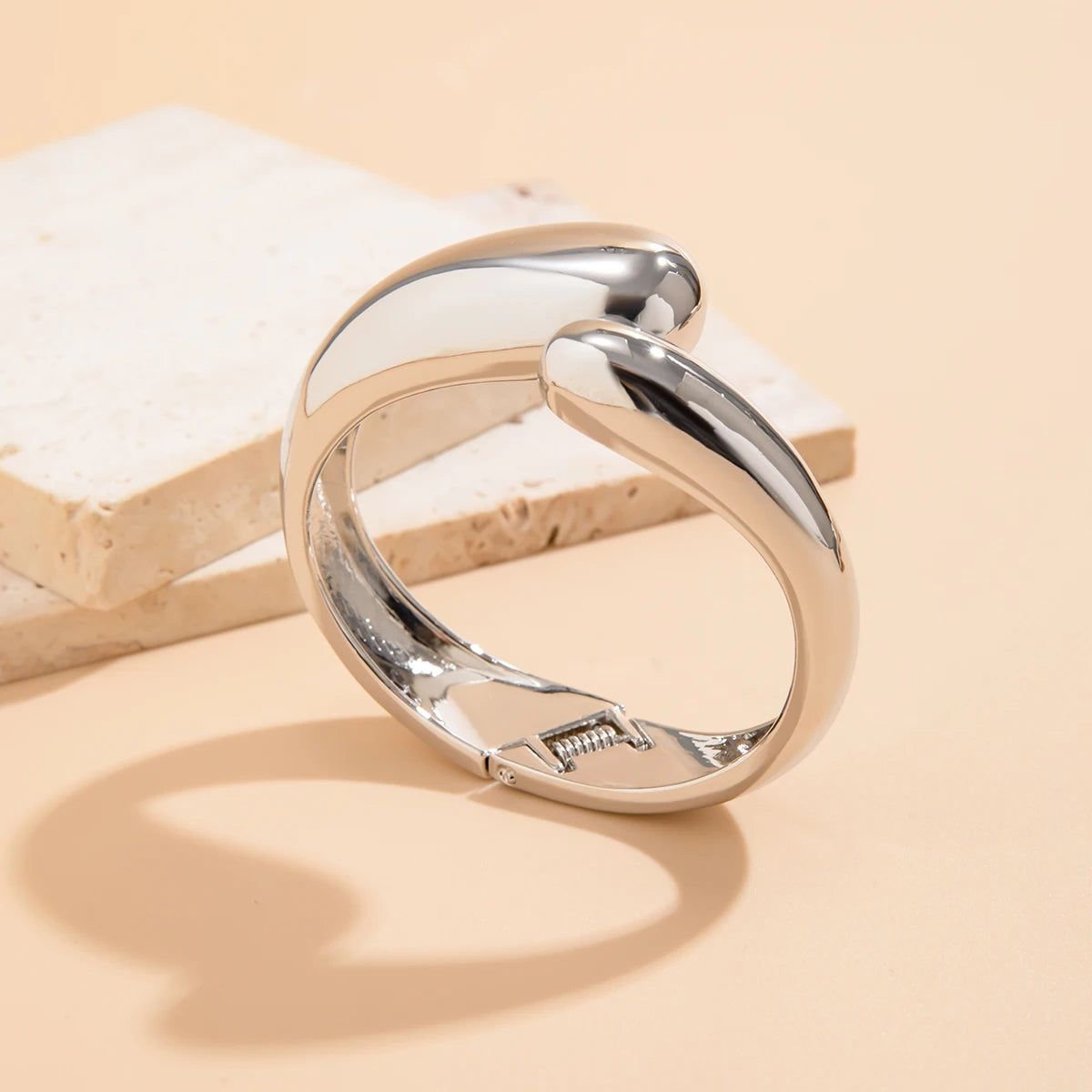 Armband Gourmette Wassertropfen Silber