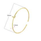 Minimalistisches Initialen-Armband