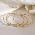 Minimalistisches Initialen-Armband a