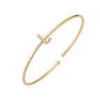 Minimalistisches Initialen-Armband l