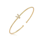 Minimalistisches Initialen-Armband v