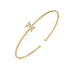 Minimalistisches Initialen-Armband x
