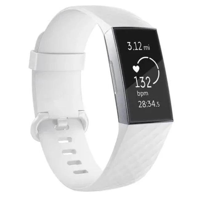 Fitbit Charge 3 & Charge 4 Armband weiß