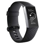 Fitbit Charge 3 & Charge 4 Armband schwarz