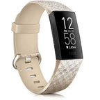Fitbit Charge 3 & Charge 4 Armband gold glitzernd