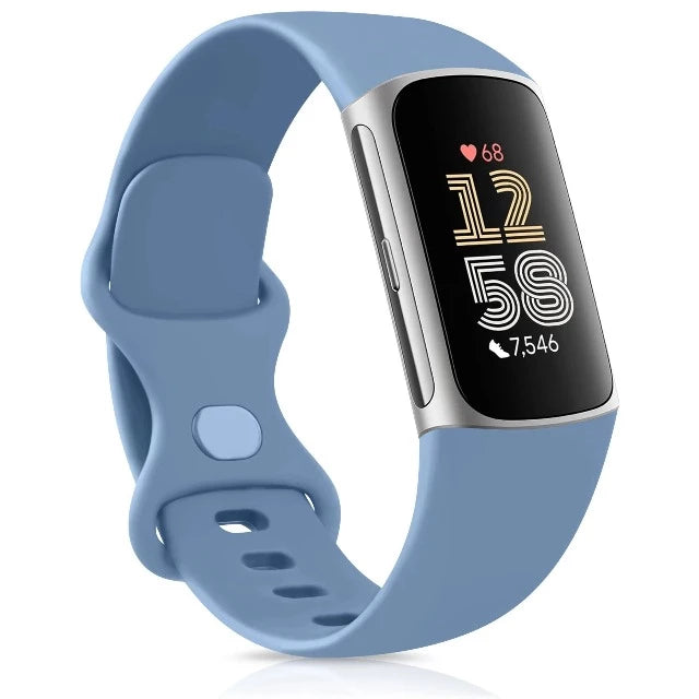 Armband für Fitbit Charge 5 Uhr blau