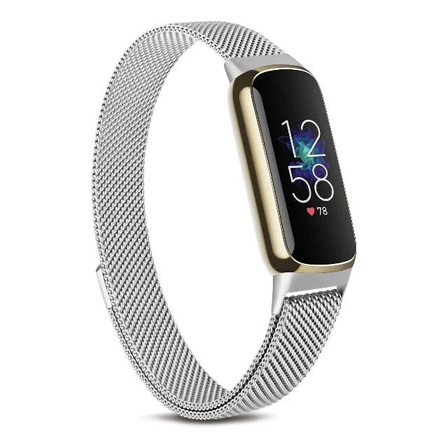 Fitbit Luxe Uhrenarmband silber