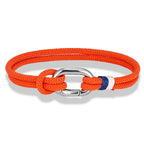 Geflochtenes nautisches Armband aus Seil mit Knoten für Herren oder Damen 