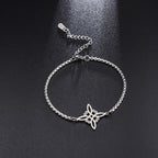 Hexenknoten Armband Silber