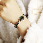 Armband "Himmlisches Auge" aus Labradorit & Hämatit 