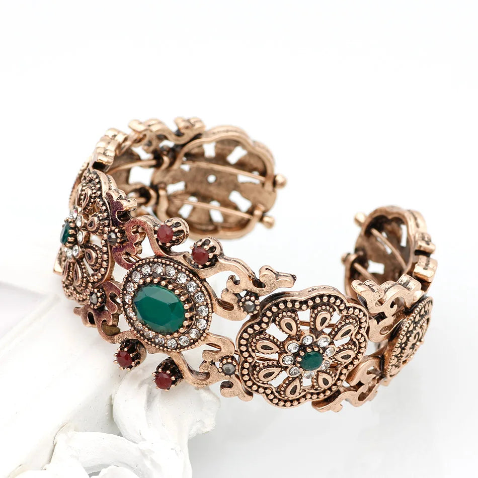 Armband für muslimische arabische Frauen zur Hochzeit in Grün