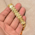 Armband für muslimische arabische Frauen in einfachem Gold