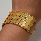 Armband für muslimische arabische Frauen in dreifachem Gold