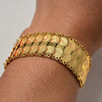 Armband für muslimische arabische Frauen in doppeltem Gold