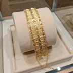 Armband für muslimische arabische Frauen in doppeltem Gold