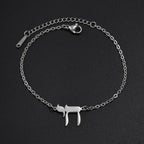 Armband für Damen mit dem jüdischen Symbol Chai in Silber
