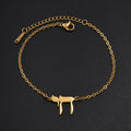 Armband für Damen mit dem jüdischen Symbol Chai in Gold