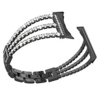 Armband für Frauen Google Pixel Watch 1, 2, 3, 4 41mm 45mm schwarz