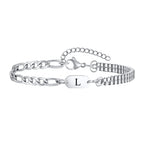 Armband für Herren mit Anfangsbuchstaben l