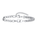 Armband für Herren mit Anfangsbuchstaben z