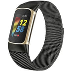 Armband für Fitbit Charge 3 Charge 4 Charge 5 Uhr Schwarz