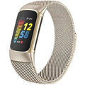 Armband für Fitbit Charge 3 Charge 4 Charge 5 Uhr Gold 
