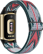 Armband für Fitbit Charge 5, Charge 6 Uhr weiß und rosa