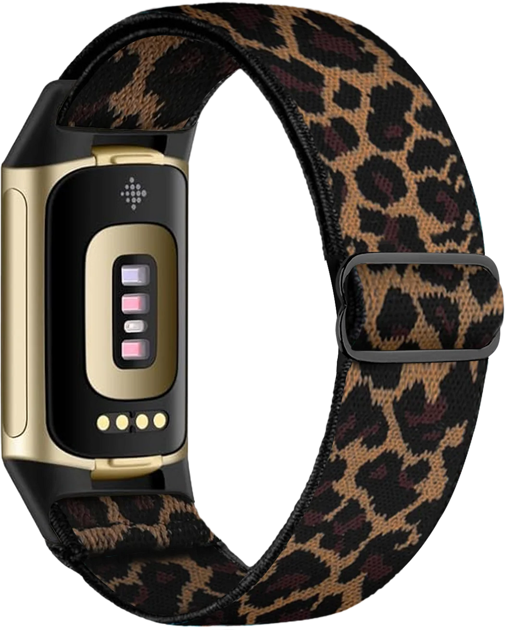 Armband für Fitbit Charge 5, Charge 6 Uhr Leopard