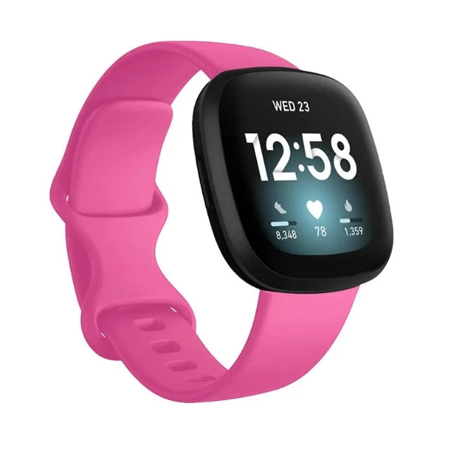 Armband für Fitbit Versa 3 Uhr rot