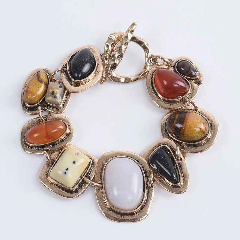 Armband im Boho-Chic-Stil, mehrfarbig