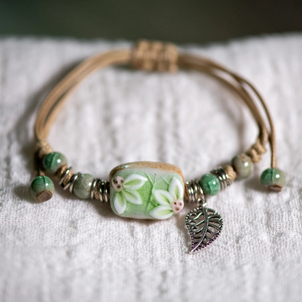 Boho-Stil Blumenarmband 1