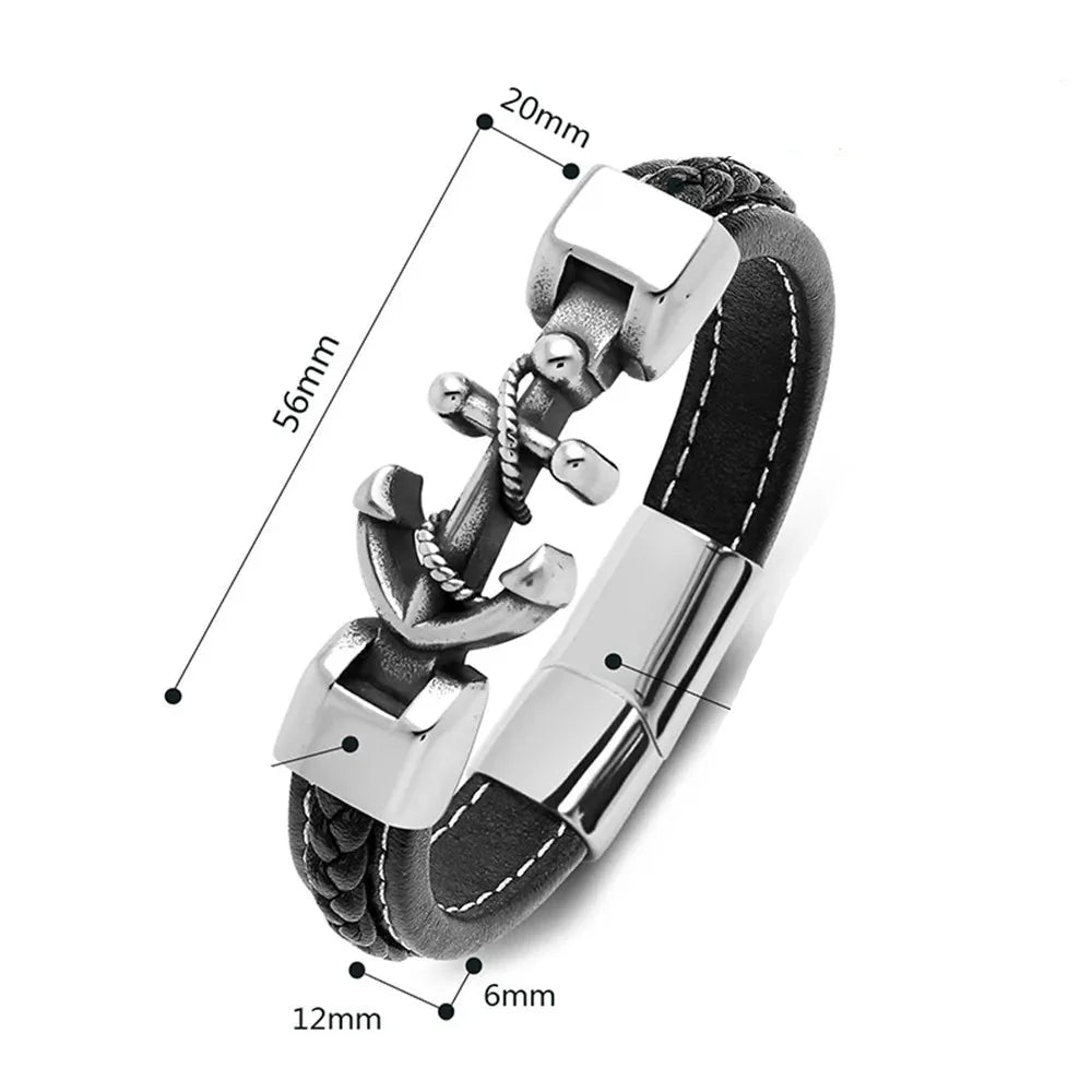 Gedrehtes Ankerarmband 