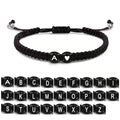 Geflochtenes Initialen-Armband 