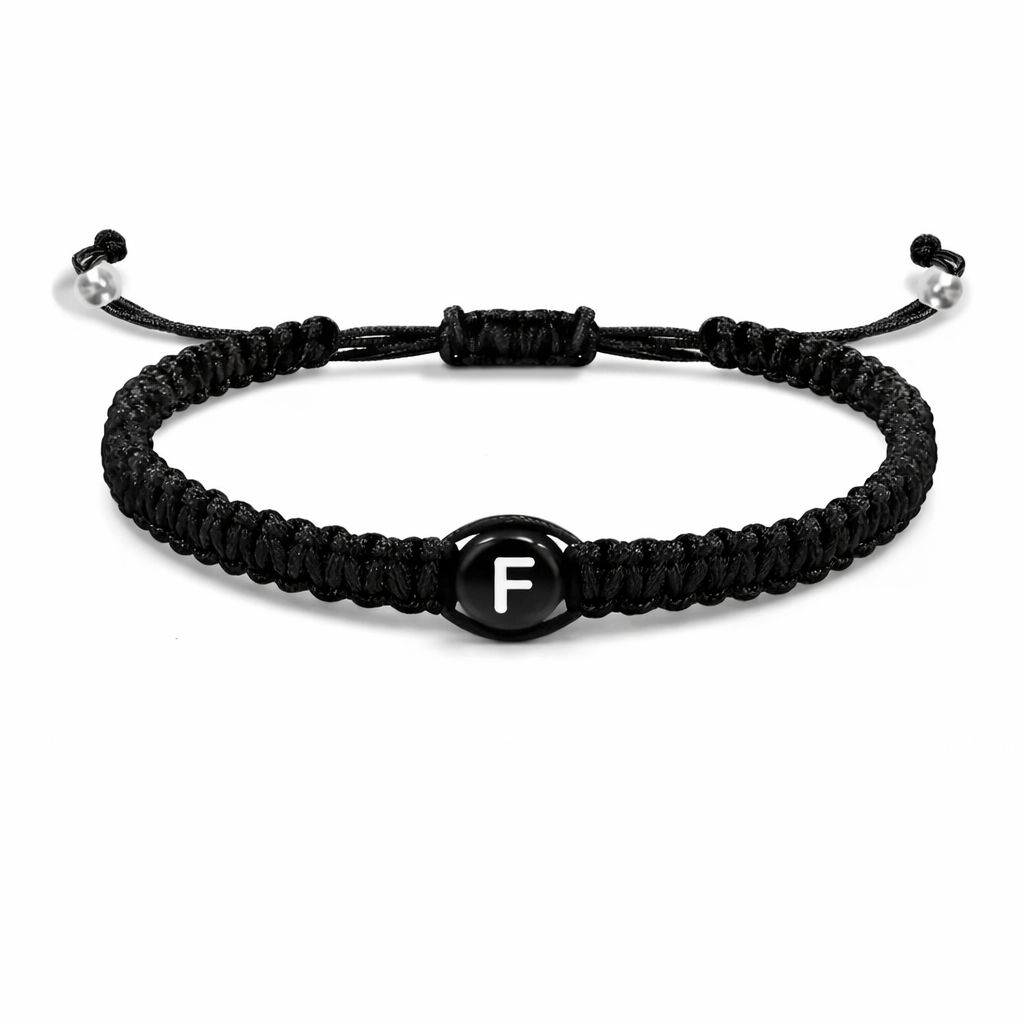 Geflochtenes Initialen-Armband f