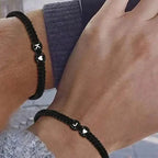 Geflochtenes Initialen-Armband j