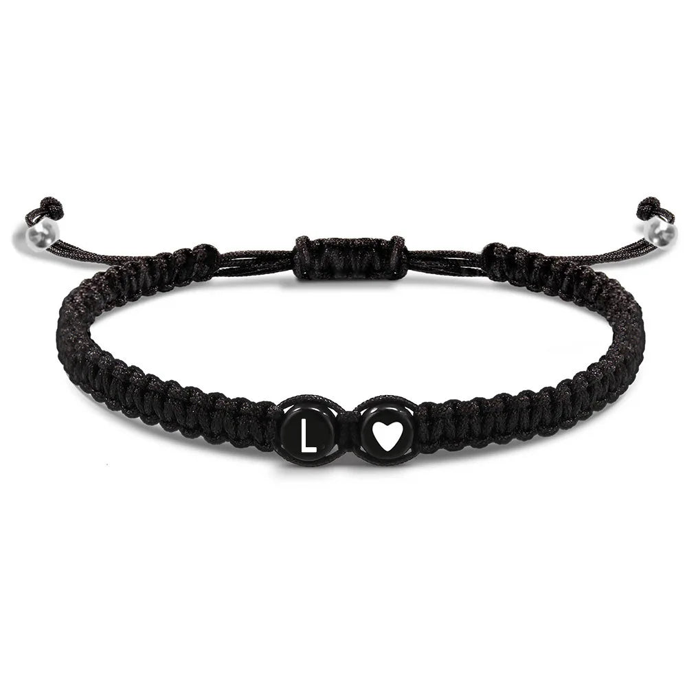 Geflochtenes Initialen-Armband l