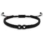 Geflochtenes Initialen-Armband m