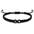 Geflochtenes Initialen-Armband q