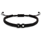 Geflochtenes Initialen-Armband y