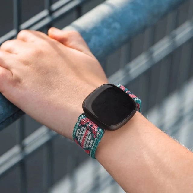 Geflochtenes Armband für Fitbit Versa 1 Versa 2 Versa 3 
