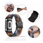 Geflochtenes Armband für Fitbit Charge 5, Charge 6 Uhr