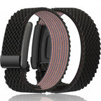 Nylonarmband für Google Fitbit Air Uhr in Schwarz