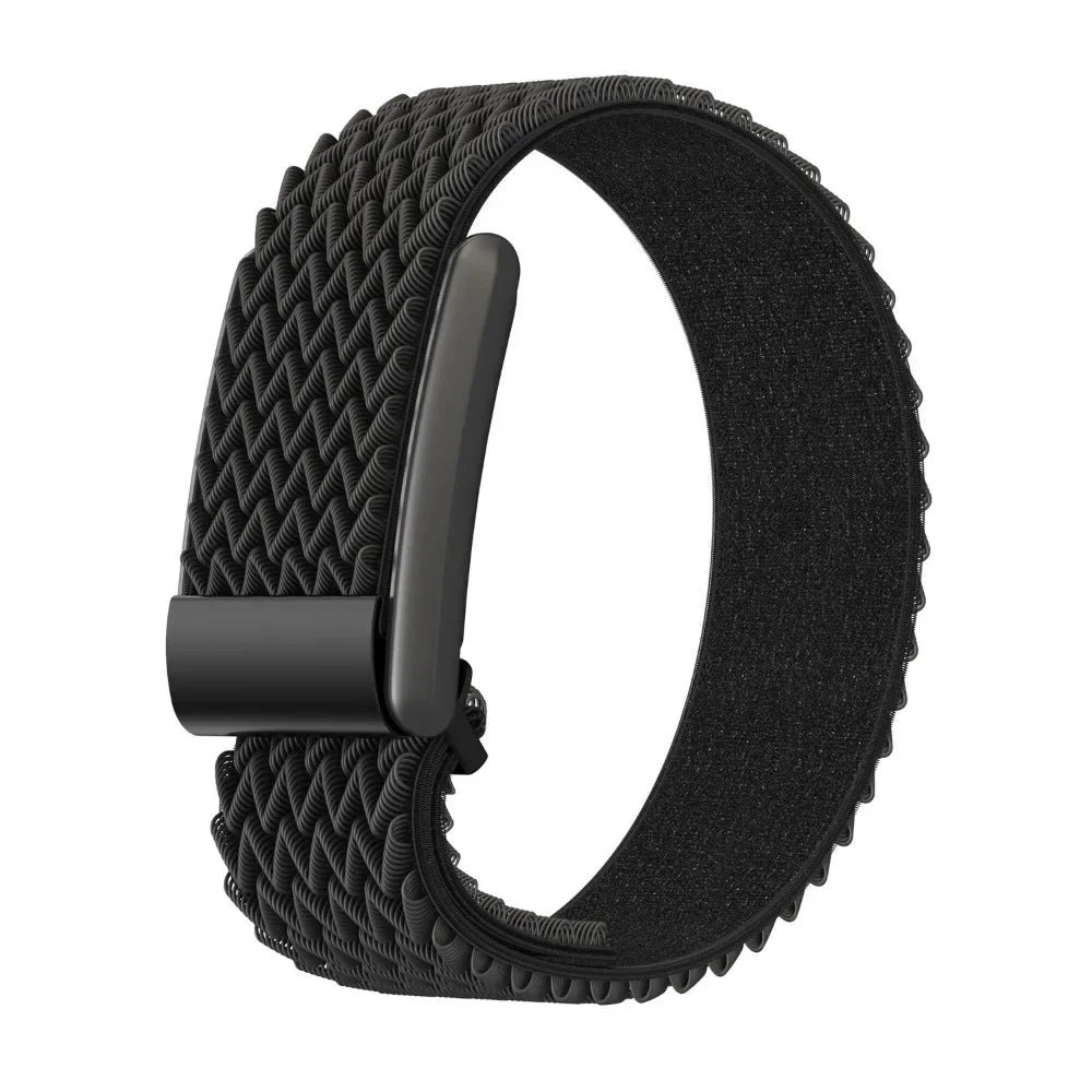 Nylonarmband für Google Fitbit Air Uhr in Schwarz
