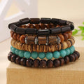 Ethnisch inspirierte Armbänder in mehreren Farben 1